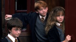 "Harry Potter and the Sorcerer's Stone," the first film in the eight-part franchise, was released in 2001.