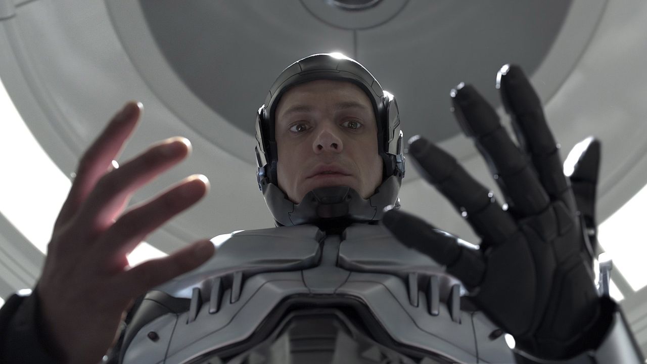 <strong>"Robocop"</strong>: A critically injured police officer (Joel Kinnaman) is transformed in this reboot of the classic. <strong>(Hulu) </strong>