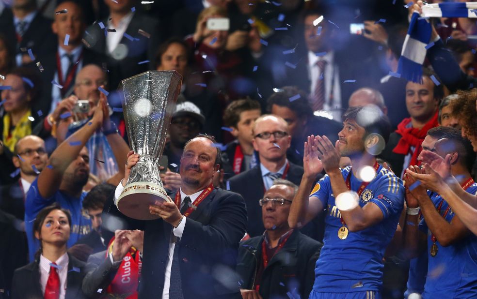 Despite being sacked just six months into his job at Inter Milan in 2010, Benitez bounced back by guiding Chelsea to Europa League glory in 2013 during his spell as interim boss.