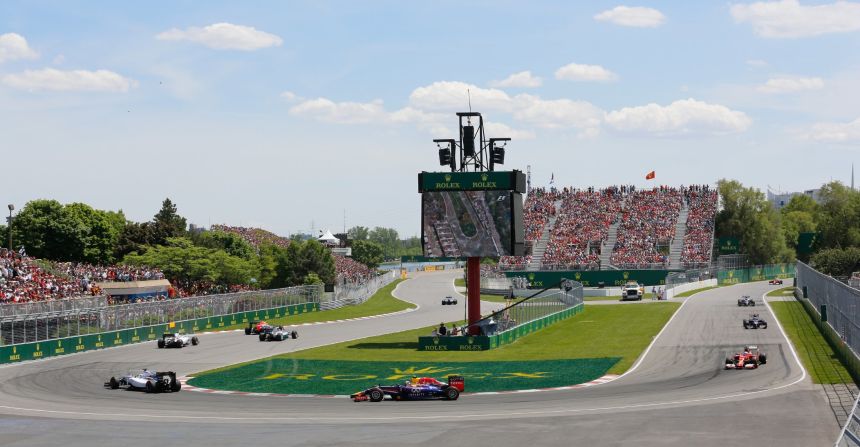 The Canadian Formula One Grand Prix will be held at the Circuit Gilles Villeneuve this weekend.