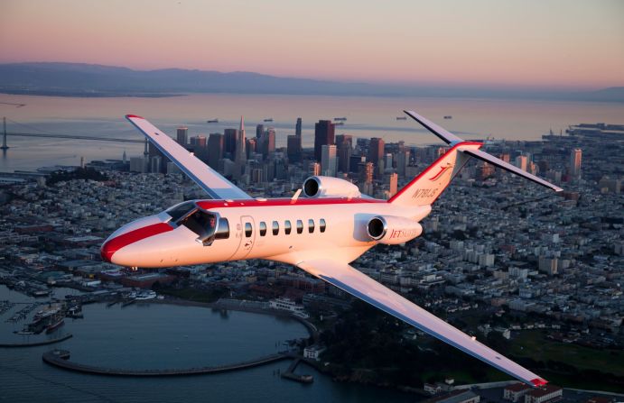 Jetsuite operates light jets out of California. It's pioneered "empty leg" discounts.