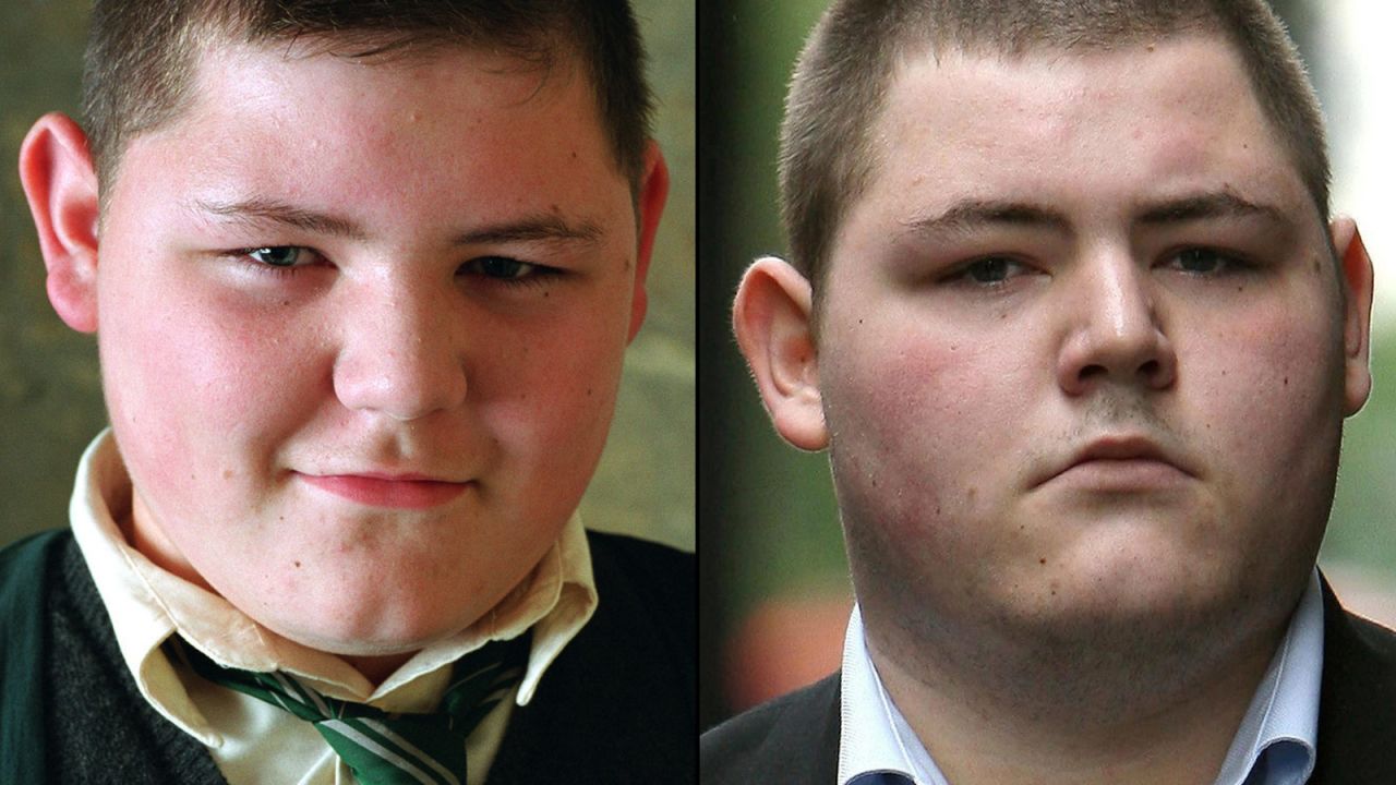 Jamie Waylett's Vincent Crabbe appeared in the first half of the franchise, and life post-"Potter" hasn't been so easy for the actor. In May 2012 <a href="http://www.cnn.com/2012/03/20/world/europe/uk-harry-potter-actor-jailed/index.html" target="_blank">he was sentenced to two years in jail</a> for his participation in the 2011 London riots. 