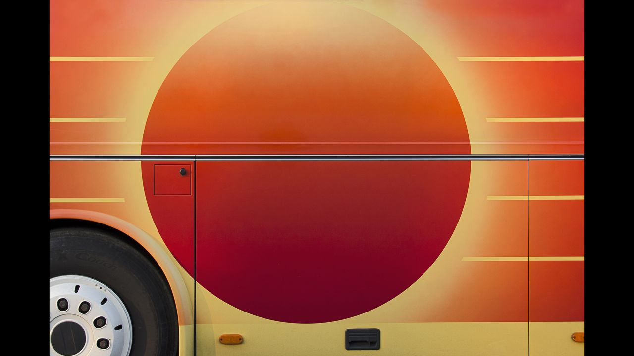 Though Holland has attempted to find the artists who use tour buses as a canvas, he's been unsuccessful.