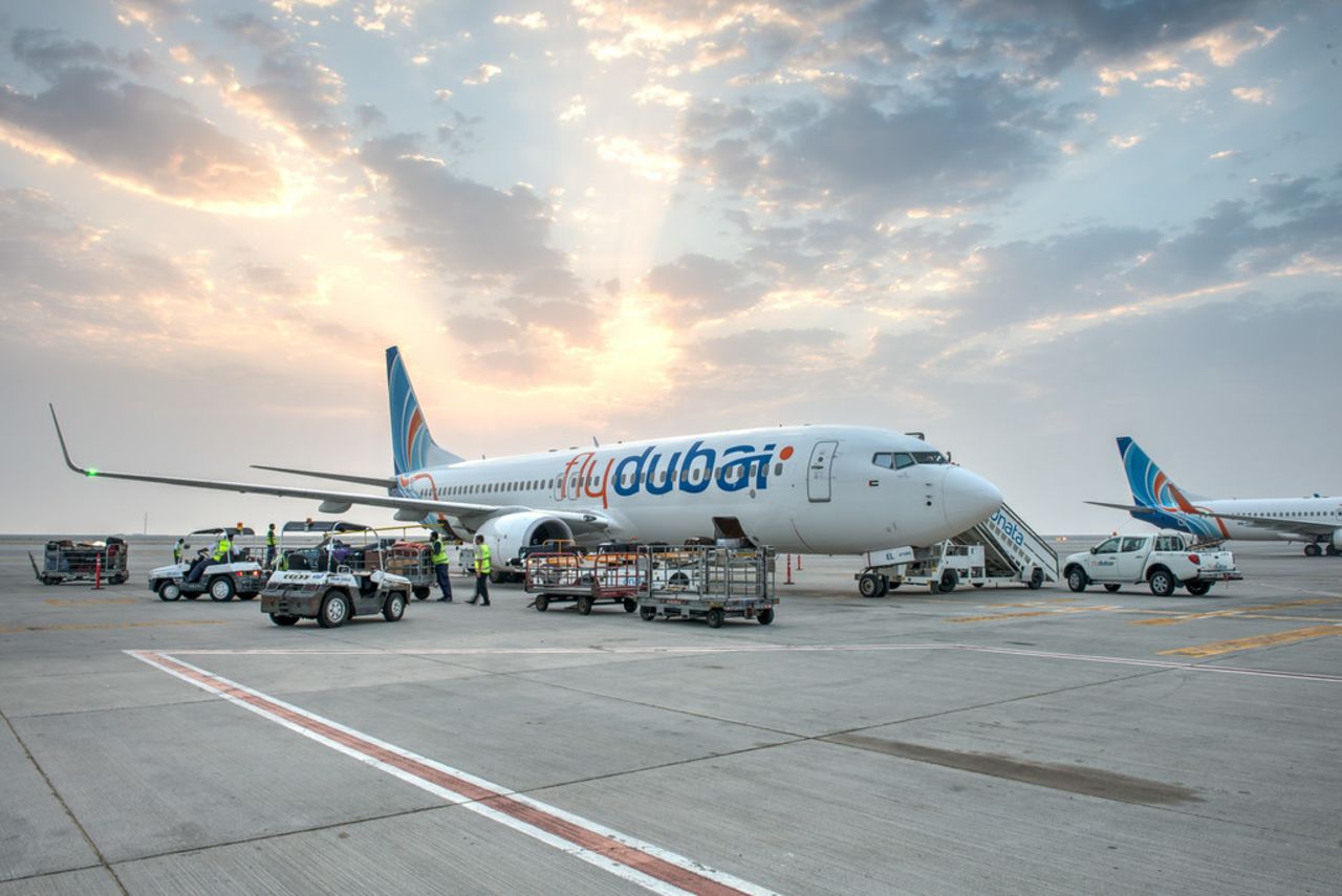 FlyDubai connects 12 African cities via the Gulf.