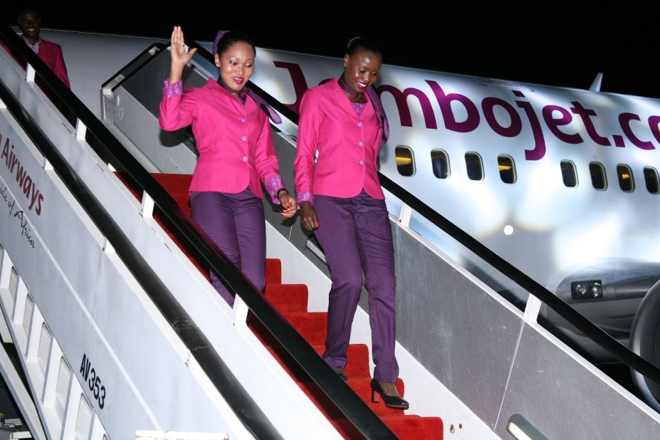 Another Kenyan airline, this one serving only four cities, JamboJet has recently been cleared to fly across Africa from Nairobi and Mombasa.