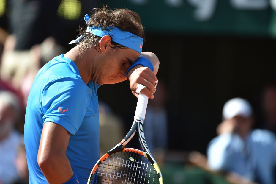 It was a 29th birthday to forget for Nadal, the nine-time champion at Roland Garros. His last and only other loss at the French Open came in 2009 against Robin Soderling. 