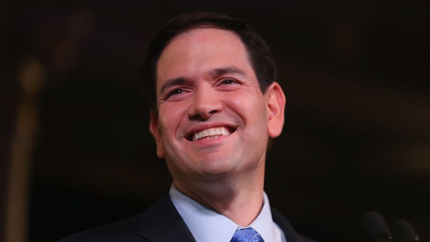 Marco Rubio smiling April 13 2015