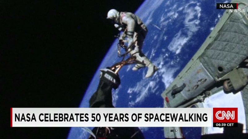 NASA Celebrates 50 Years Of Spacewalking | CNN