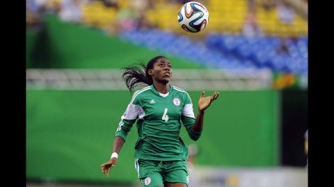 Oshoala has enjoyed a stellar season in England where she plays for Liverpool. She was named as the best player at the Under-20 World Cup where Nigeria finished second to Germany. At just 20, she's one of the most exciting talents on the scene and was recently named as the BBC's Women's Footballer of the Year. She helped Nigeria win the African Championships in 2014 and will appear in next season's European Champions League.