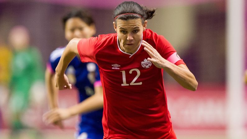 If Canada is to win the World Cup on home soil then Sinclair will be the woman to lead it. The striker, who turns 32 on June 12, made her debut at the age of 18 and has become a legend of the game. She will win her 224th international cap in Saturday's opening game against China and will be hoping to add to her incredible tally of 153 goals.