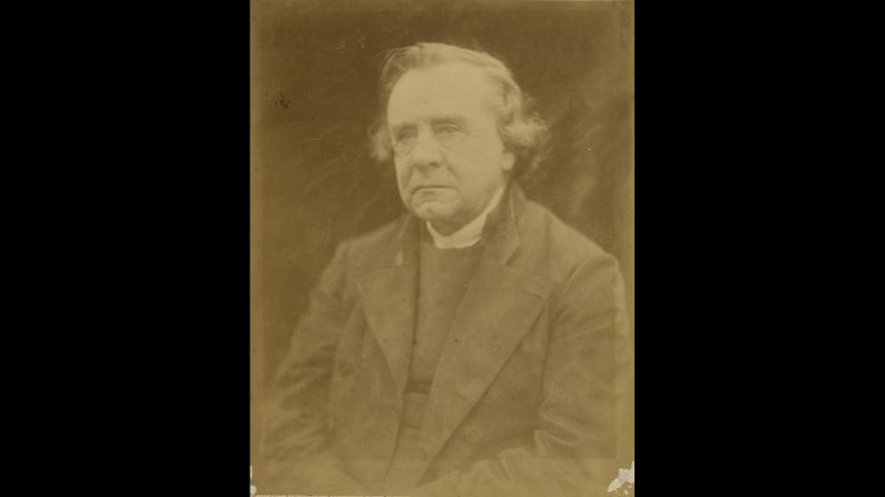 Bishop of Winchester Samuel Wilberforce was a brilliant speaker, a voluminous letter writer and notable opponent of Darwin's theory of evolution. His manner wasn't convincing to everybody -- British Prime Minister Benjamin Disraeli called him "Soapy Sam" for his slickness. Cameron took Wilberforce's picture in 1872, a year before his death.