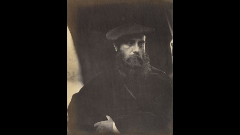 Writer William Rossetti was part of the famed Rossetti family that included painter Dante Gabriel Rossetti and writer Gabriele Rossetti. William was a key member of the Pre-Raphaelite Brotherhood, which hearkened back to 15th-century Italy for its artistic model. This photo is from 1865.