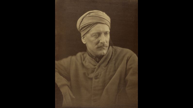 Gifford Palgrave was a writer and Arabic scholar. His intriguing life involved time in India, a conversion to Catholicism (he was a Jesuit priest for a time), travels in the Arabian peninsula and a stint as a diplomat in Uruguay. Cameron took his picture in 1868.
