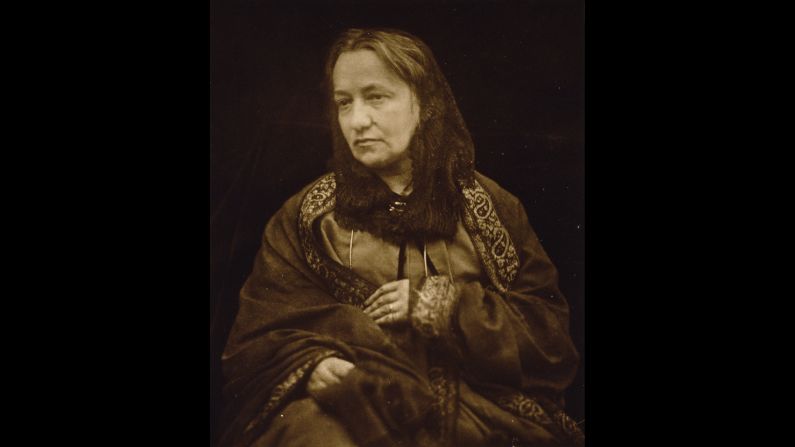 Cameron is seen here in this 1874 portrait taken by her son, Henry Herschel Hay Cameron. Julia Margaret Cameron took about 900 photos in 12 years, but when her family moved to Sri Lanka (then known as Ceylon), her photographic career was essentially over. She died in 1879 at the age of 63.