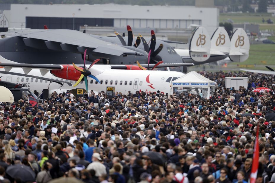 A haven for plane enthusiasts, the air show is a great networking opportunity where orders are placed, deals made and multimillion-dollar contracts signed.