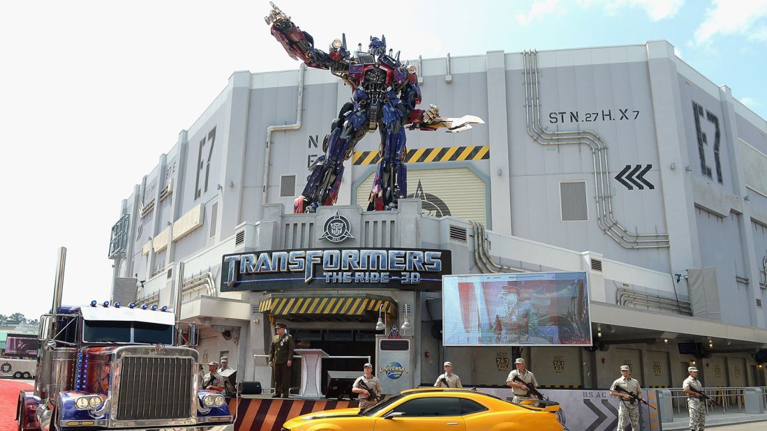 <strong>11. Universal Studios, Florida: </strong>Transformers: The Ride-3D is one of the attractions at Universal Studios in Orlando.