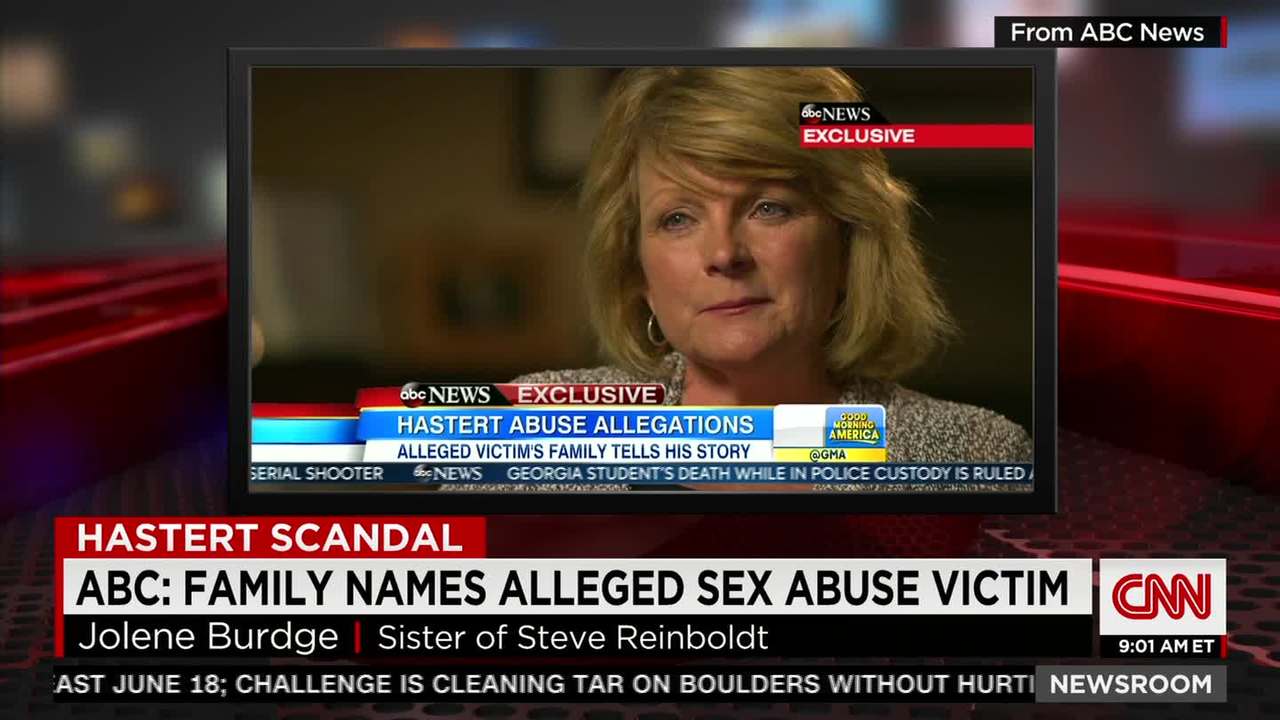 Sister of alleged Hastert sex abuse victim speaks out