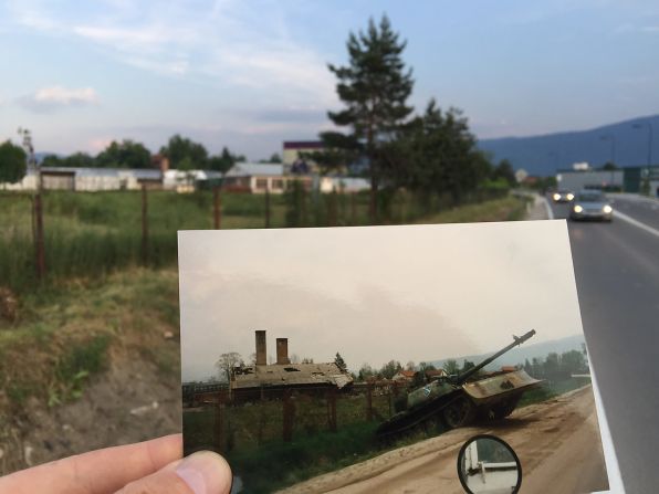 When CNN was reporting from here during the siege of Sarajevo, the U.N. ran the airport, and aid flights were targeted by shells as they came in to land; driving along the road into the city meant crossing the front line through No Man's Land.