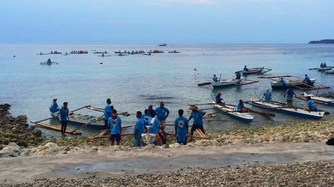 Tourists began flocking to Oslob to see whale sharks in 2013.
