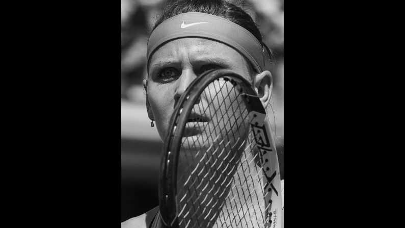 Lucie Safarova lost in the women's final.