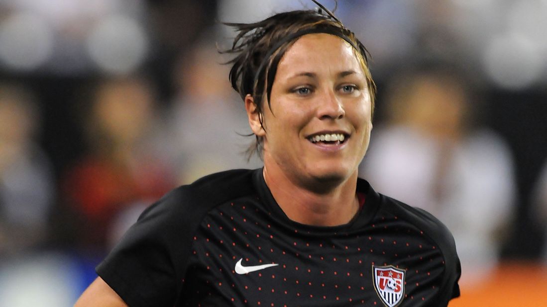 No one in the world -- man or woman -- has scored more goals in international soccer than Abby Wambach. She has scored 182 times in 242 appearances with the U.S. national team, and this will be her fourth World Cup. Wambach, who at 5-foot-11 is the tallest person on the team, is an imposing figure in the penalty box and a clinical header of the ball. She was the 2012 FIFA World Player of the Year.