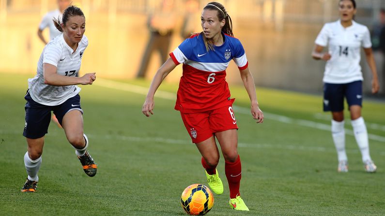 Whitney Engen brings depth to the team's center of defense. This will be the first World Cup for Engen, who has scored three times in 26 international appearances.