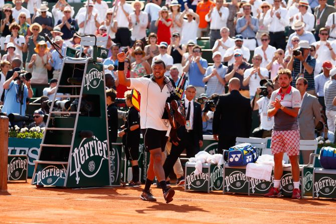 Ultimately he failed in his bid to become the first Frenchman to make the Roland Garros final since Henri Leconte in 1988.