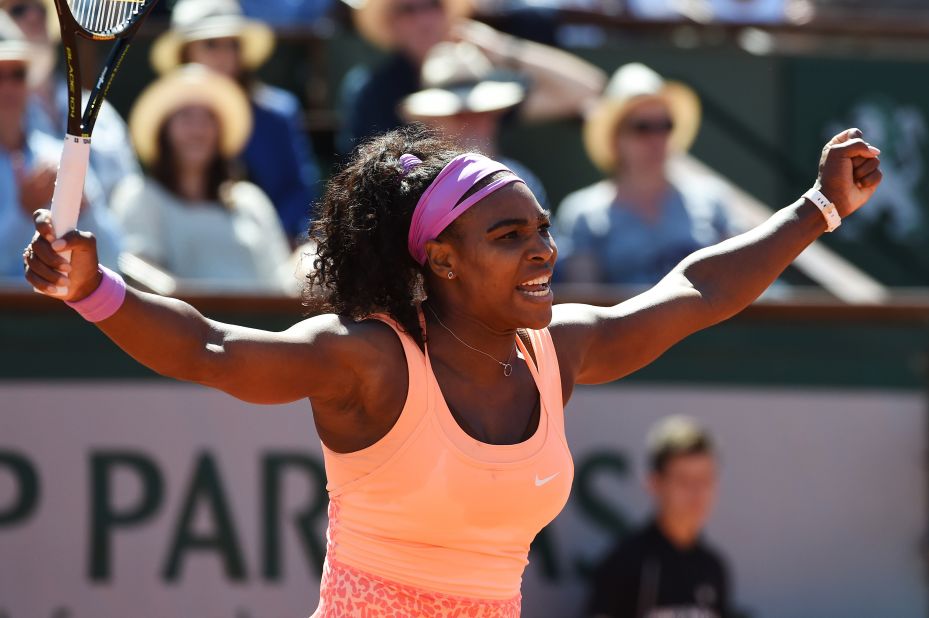 At the French Open, Serena Williams Is a Study in Motion