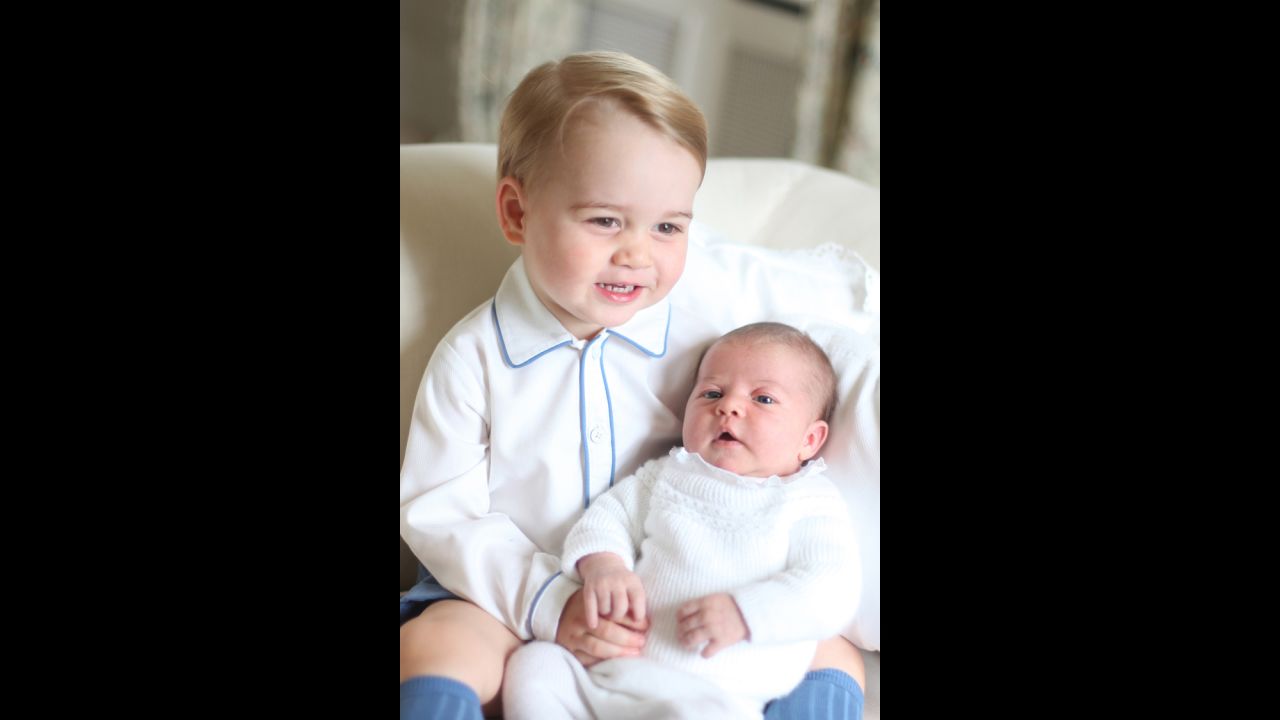 The children's mother, Catherine, Duchess of Cambridge, took the photos at Anmer Hall in Norfolk, the country home she shares with Prince William when not at their official residence at Kensington Palace in London.