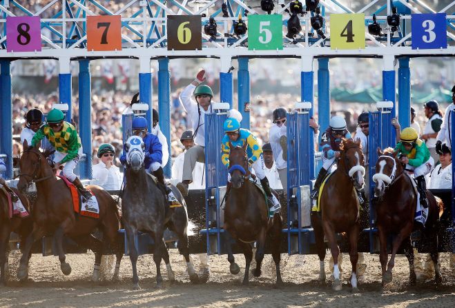 And they're off! Until Saturday, 13 horses since 1979 had won at Churchill Downs and Pimlico but failed to triumph at Belmont.<br />