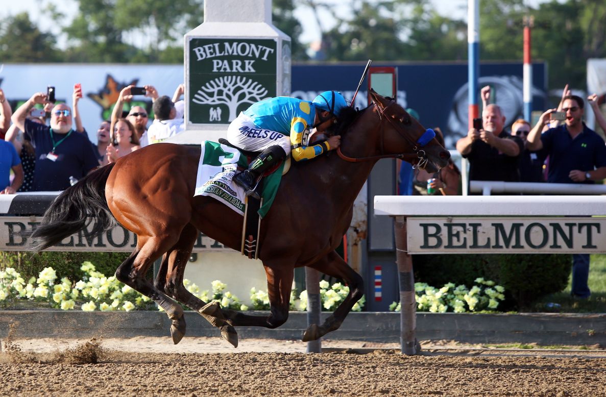 The 3-year-old bay colt led wire-to-wire and defeated second-place Frosted by a comfortable margin.