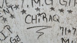 Caption:CHICAGO, IL - DECEMBER 11: Graffiti is scrawled in the play lot where 16-year-old Jeffrey Stewart collapsed after being shot on December 9, in the Humboldt Park neighborhood on the city's West Side December 11, 2012 in Chicago, Illinois. Stewart was shot about a block away and ran to the playground where he collapsed. He was shot with 17-year-old Anton Reed who survived with a gunshot wound to the hand. Reed was later arrested after vomiting three baggies of what appeared to be cocaine. Chicago has earned the nickname Chiraq because more Americans were killed in the city in 2012 than were killed in Iraq war in the same year. On December 28, 2012, after news organizations began reporting about what was believed to be the 500th murder in Chicago this year, the Chicago Police Department's News Affairs Office issued a statement stating the city's murder total remains at 499 because classification of one death investigation remains pending. They would not specify which death is pending. The total number of murders in the city has only once exceeded 500 victims since 2004. The murder rate is up about 11 percent from 2011, much of which is attributed to growing gang violence. (Photo by Scott Olson/Getty Images)