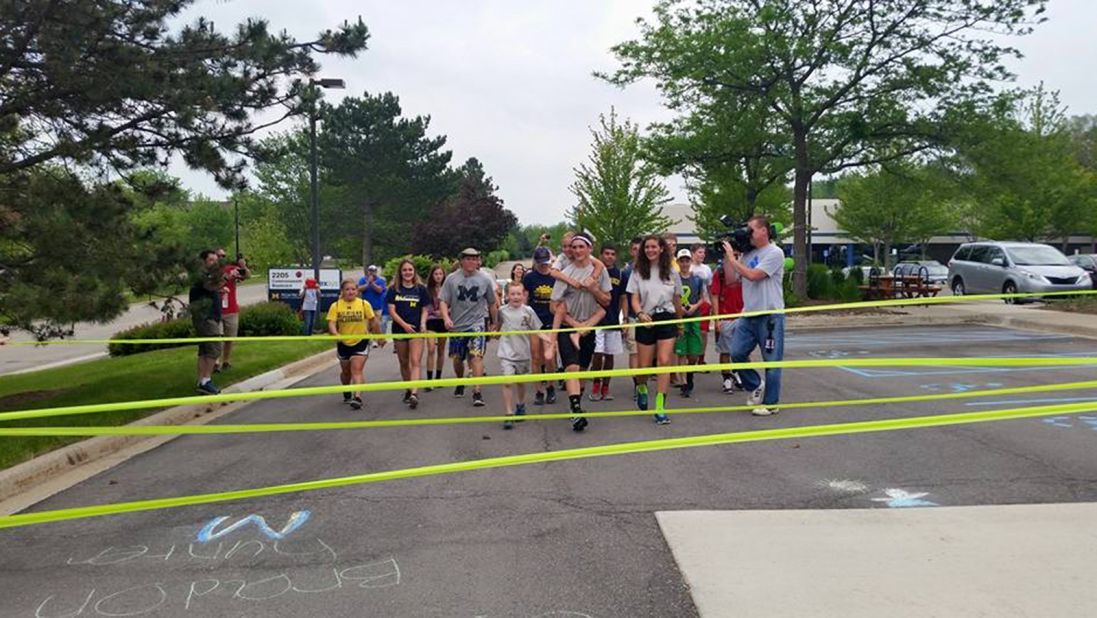 The journey ended at the University of Michigan, where Braden is scheduled to have surgery in June.