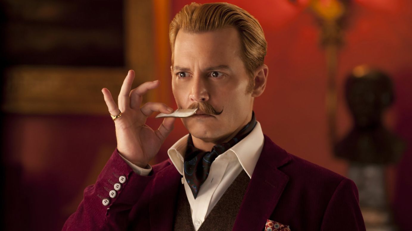 "Mortdecai," starring Johnny Depp, was dumped into the ditch of January and lived down to expectations, grossing about $7.7 million domestically and another $22.7 million overseas on a budget of about $60 million. The reviews were also dismal, though <a href="http://www.avclub.com/review/those-tolerance-johnny-depp-goofing-around-may-act-214245?" target="_blank" target="_blank">one critic compared it to "Hudson Hawk"</a> with some approval. 