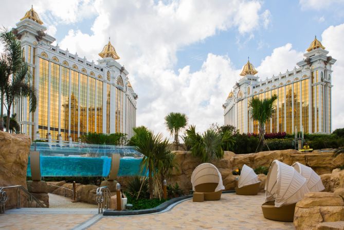 Opened May 27, Galaxy Macau Phase II features the longest rooftop aquatic ride in the world. 