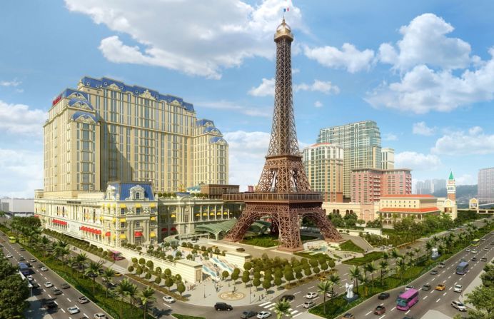 Launching early next year, the Sands Parisian resort will offer visitors a City of Light experience, complete with a half-sized replica of the Eiffel Tower.