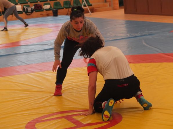 The Azerbaijan women's wrestling team, which will be led by standard bearer Stadnyk, is busy preparing for the upcoming European Games.