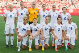 England lost 1-0 to Canada in a friendly ahead of the 2015 World Cup.