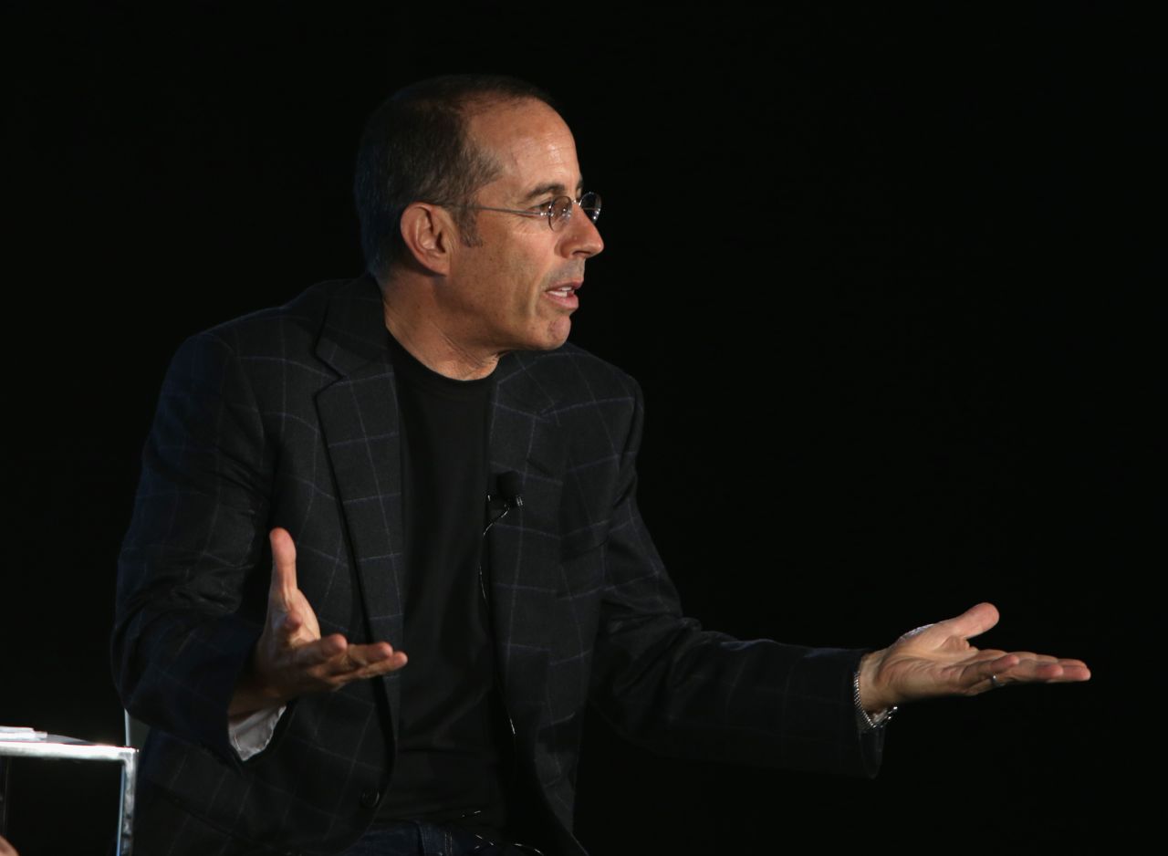 Comedian Jerry Seinfeld told ESPN that he thinks the politically correct climate on college campuses hurts comedy. "They just want to use these words: 'That's racist, that's sexist, that's prejudiced.' They don't even know what they're talking about," he said.