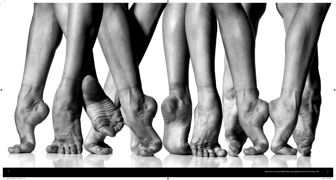 Schatz has always been fascinated by the human form, and in his distinguished career pointed his lens at everyone from elite athletes, to pregnant woman, and in this image, ballet dancers.<br />"Each project is like a child -- you don't talk about favorites," he said.<br />"I've done many more projects than the 32 in this book. And I've loved every one, I feel that I could continue, that none are really ever finished."