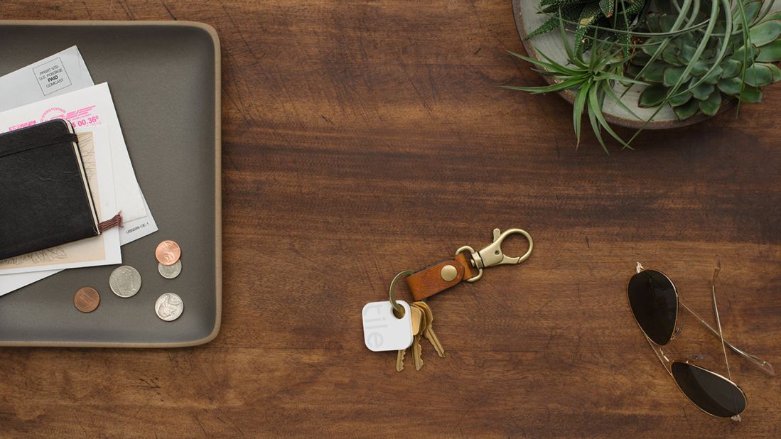 For the dad with a habit of losing stuff, there's Tile. Using a Bluetooth signal, the Tile app tracks up to eight objects, from passports and luggage to keys.