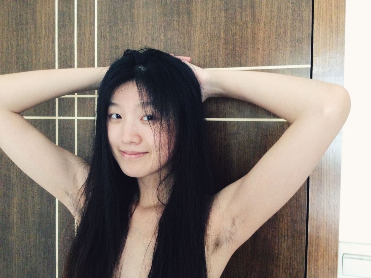 Fast Time China Xxx Porn Litel Girl - Chinese feminists show off armpit hair in photo contest | CNN