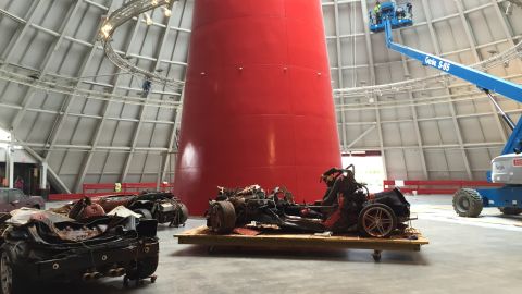 The National Corvette Museum in Bowling Green, Kentucky, is nearly finished repairing its Skydome which was severely damaged by a sinkhole in 2014. Eight valuable Corvettes fell into the hole. Three of them were salvageable.