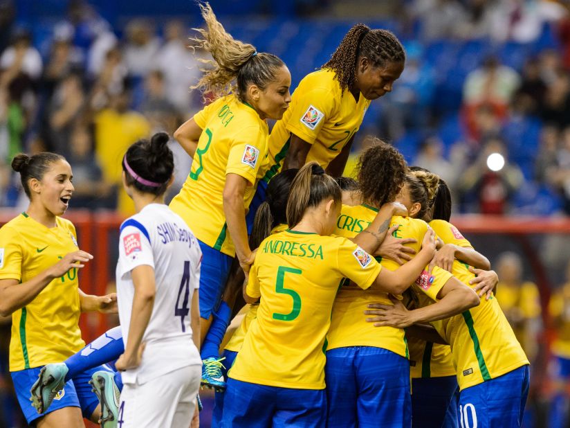 Marta's penalty against South Korea on Tuesday took her tally to 15 World Cup goals -- an all-time record.