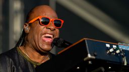 LONDON, ENGLAND - JUNE 29: Stevie Wonder (Born Stevland Hardaway Morris) performs on Day 2 of the Calling Festival at Clapham Common on June 29, 2014 in London, England. (Photo by Ben A. Pruchnie/Getty Images)