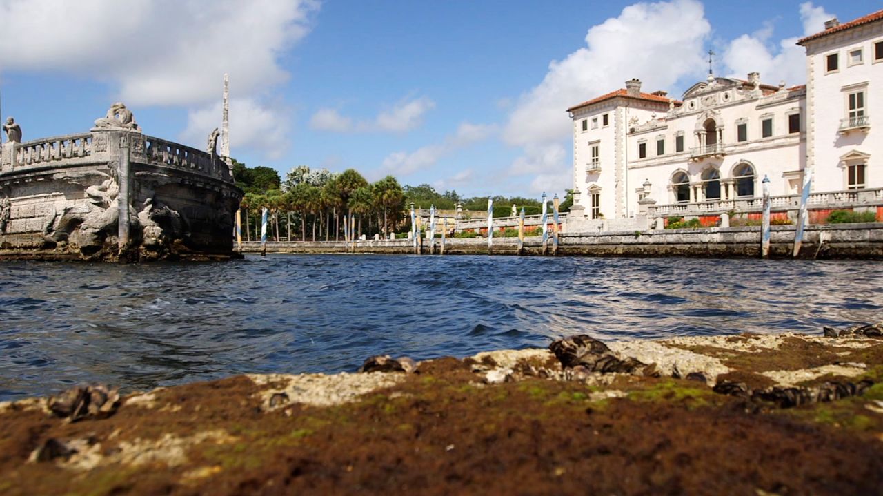 An extravagant European palace-inspired villa -- right in the heart of Miami.