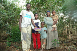 Fair-trading practices have improved living standards for Dukale's family. The oldest son, Elias, is on track to be the first in the family to graduate from high school.
