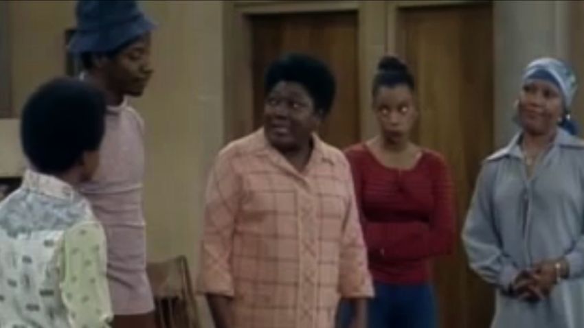 Jimmie Walker and Ester Rolle starred on the CBS TV show "Good Times."