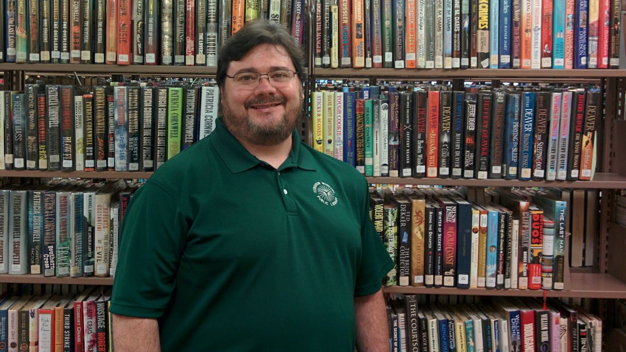 Scott Bonner, who directs the Ferguson Municipal Public Library, says the building became a refuge as tensions mounted in the community.