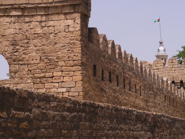 Inside Baku's Old City, a UNESCO World Heritage site.